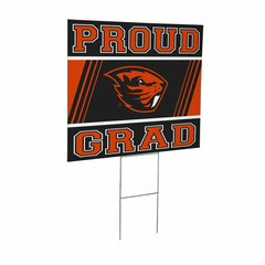 Oregon State University Coroplast Yard Sign Graduate, Collegiate, Home