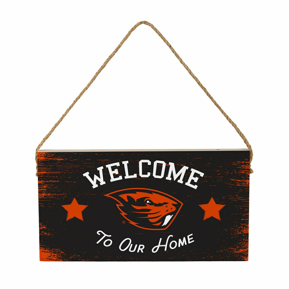 Oregon State University Wood Wall Sign, 6x11, Collegiate, Home