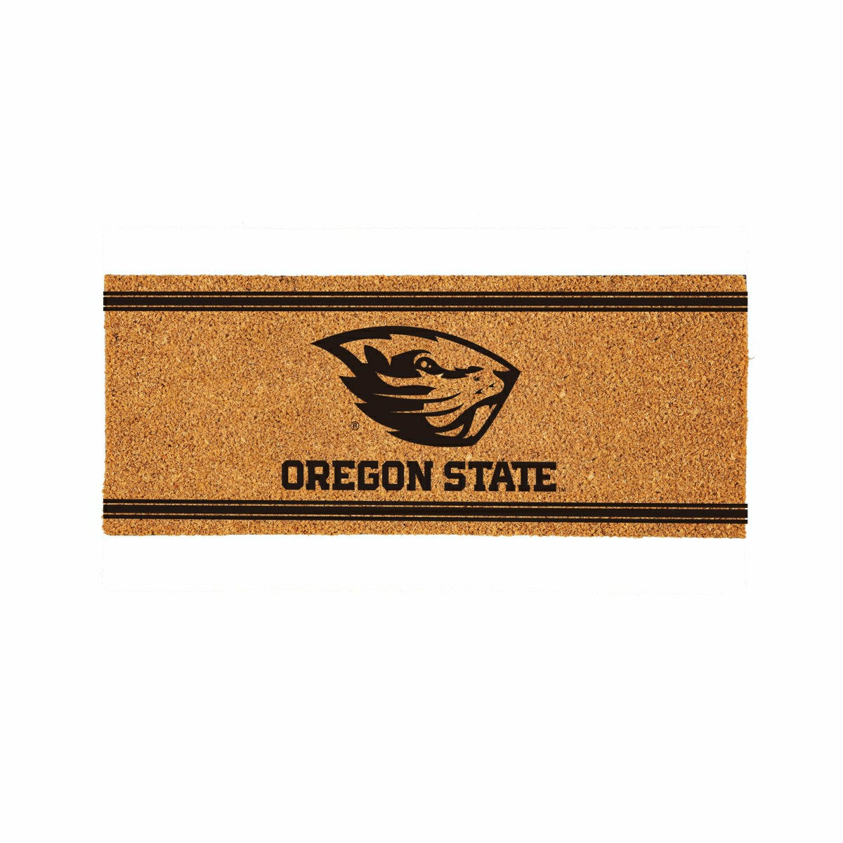 Oregon State University Extra Large One Color Coir Mat, 60"x24", Collegiate