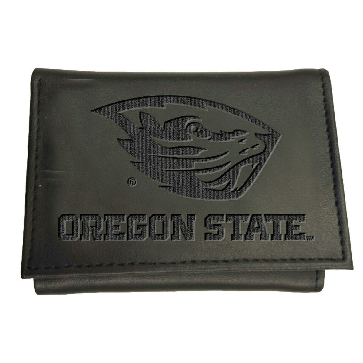 Oregon State University, Tri-Fold Wallet, Black, Collegiate, Home
