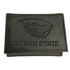 Oregon State University, Tri-Fold Wallet, Black, Collegiate, Home