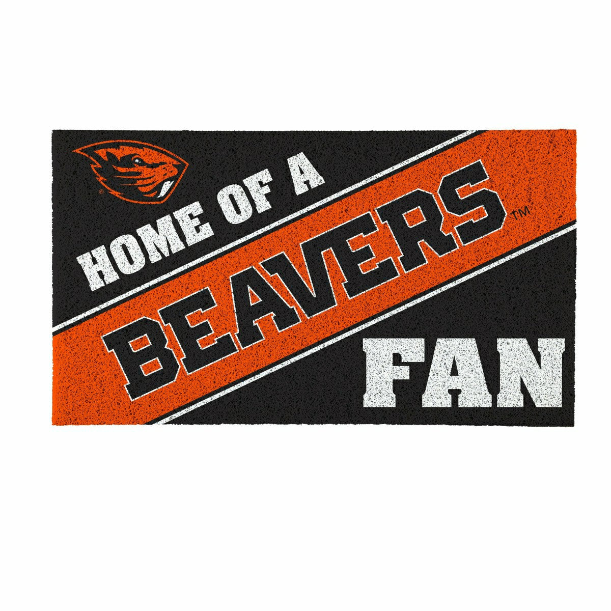 Oregon State University, PVC Mat COLOR, Home of a Fan, Collegiate