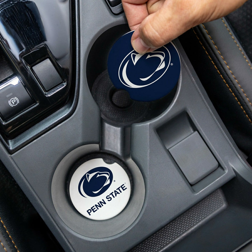 Penn State Car Coaster Set, 2pc, Collegiate, Home