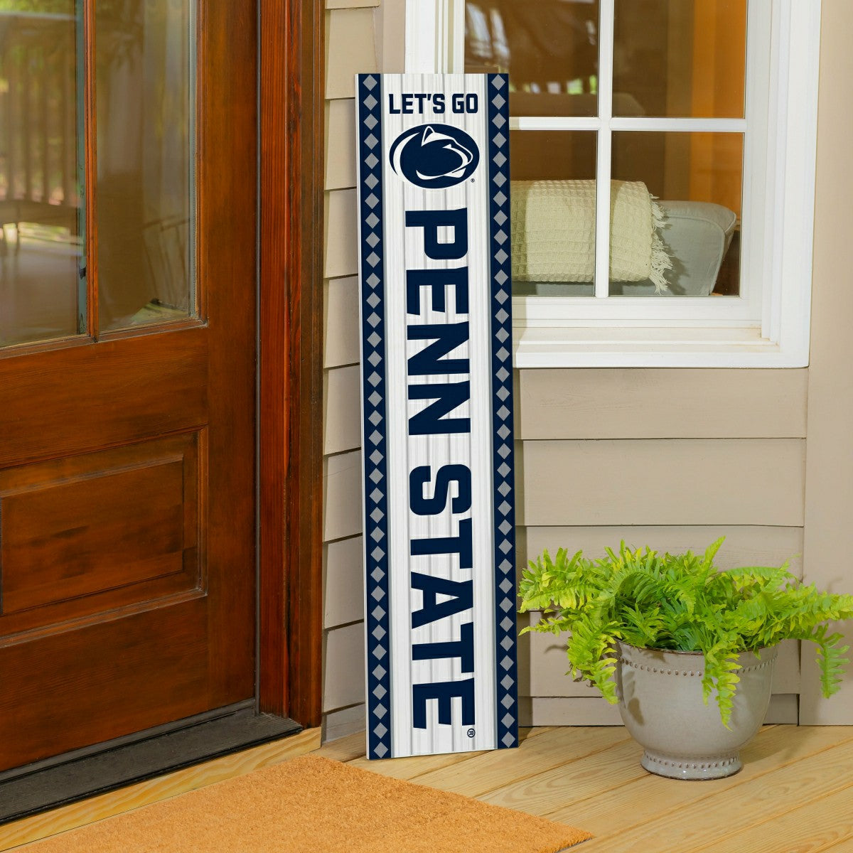 47" Double Sided Leaner, Penn State, Christmas, Collegiate, Home