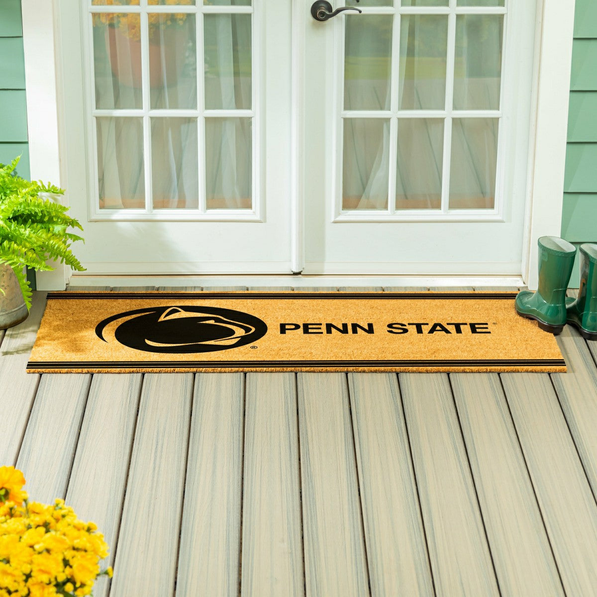 Penn State Extra Large One Color Coir Mat, 60"x24", Collegiate