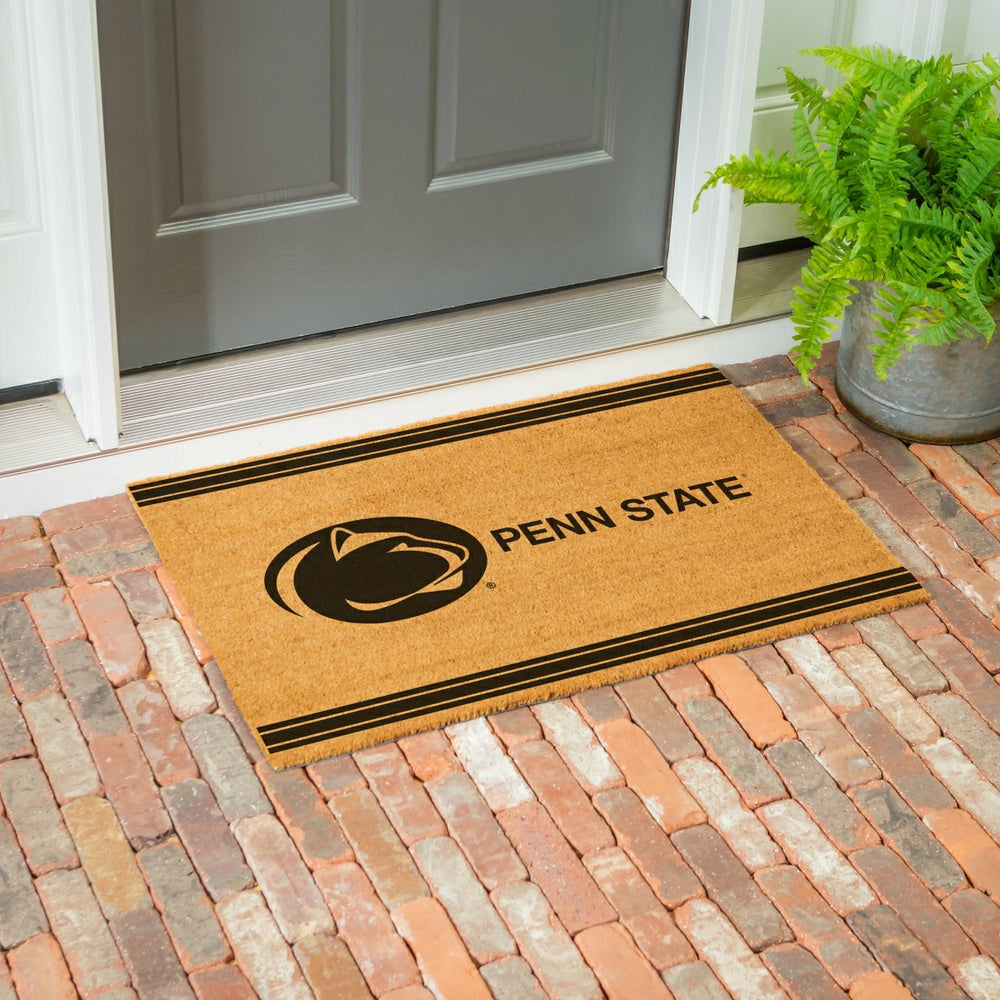 Penn State Large One Color Coir Mat, 36"x24", Collegiate