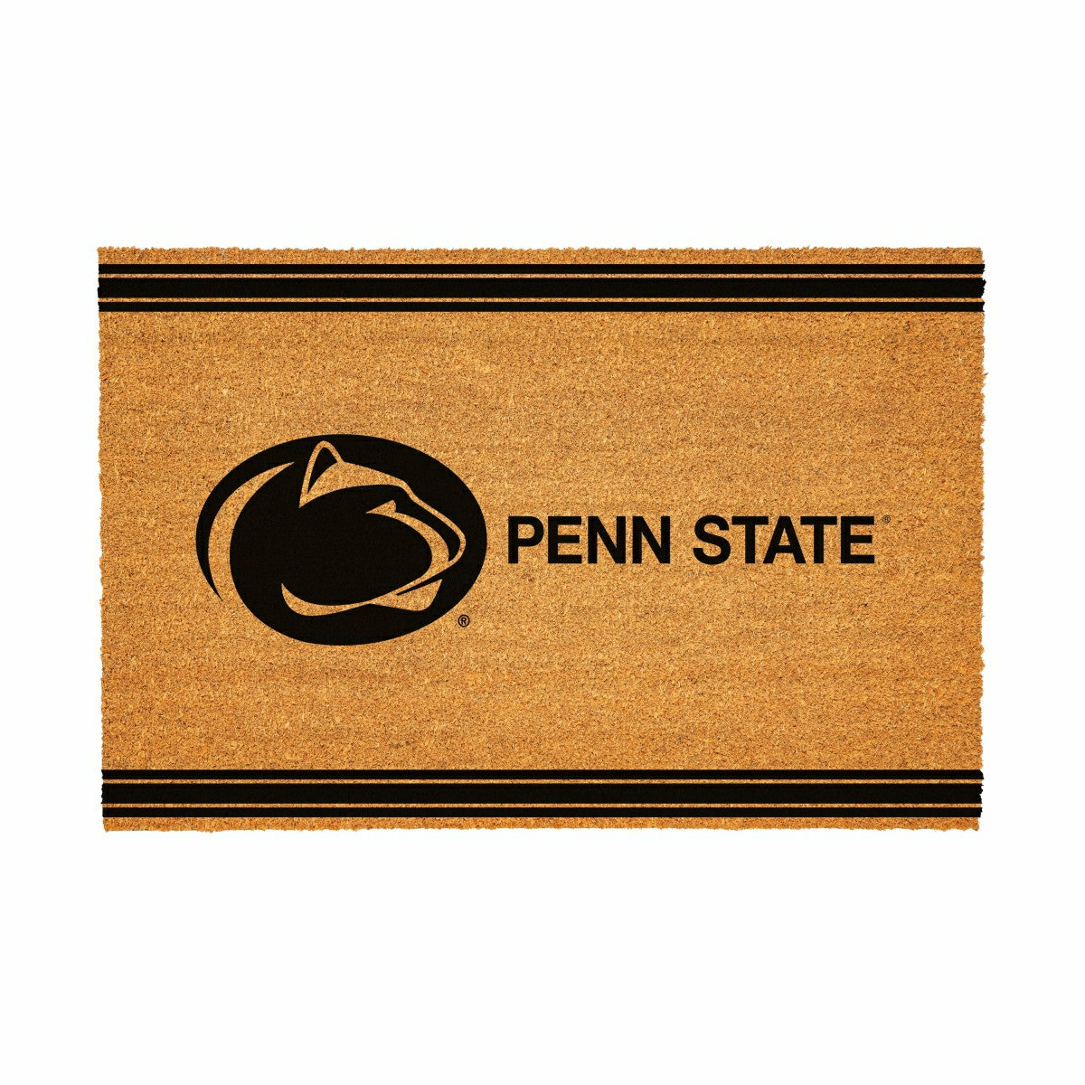 Penn State Large One Color Coir Mat, 36"x24", Collegiate