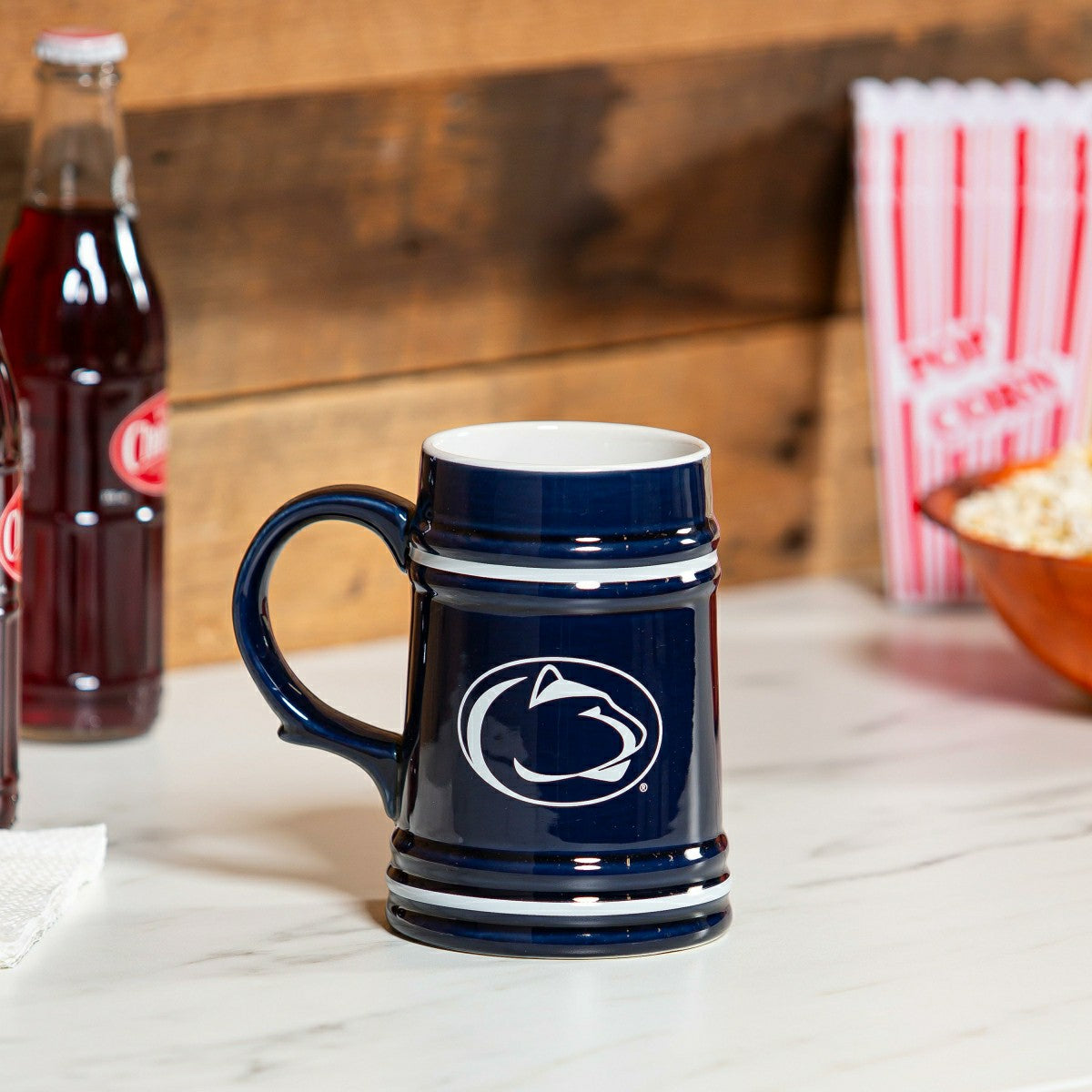 Penn State Ceramic Stein Cup, 24oz, Collegiate, Home