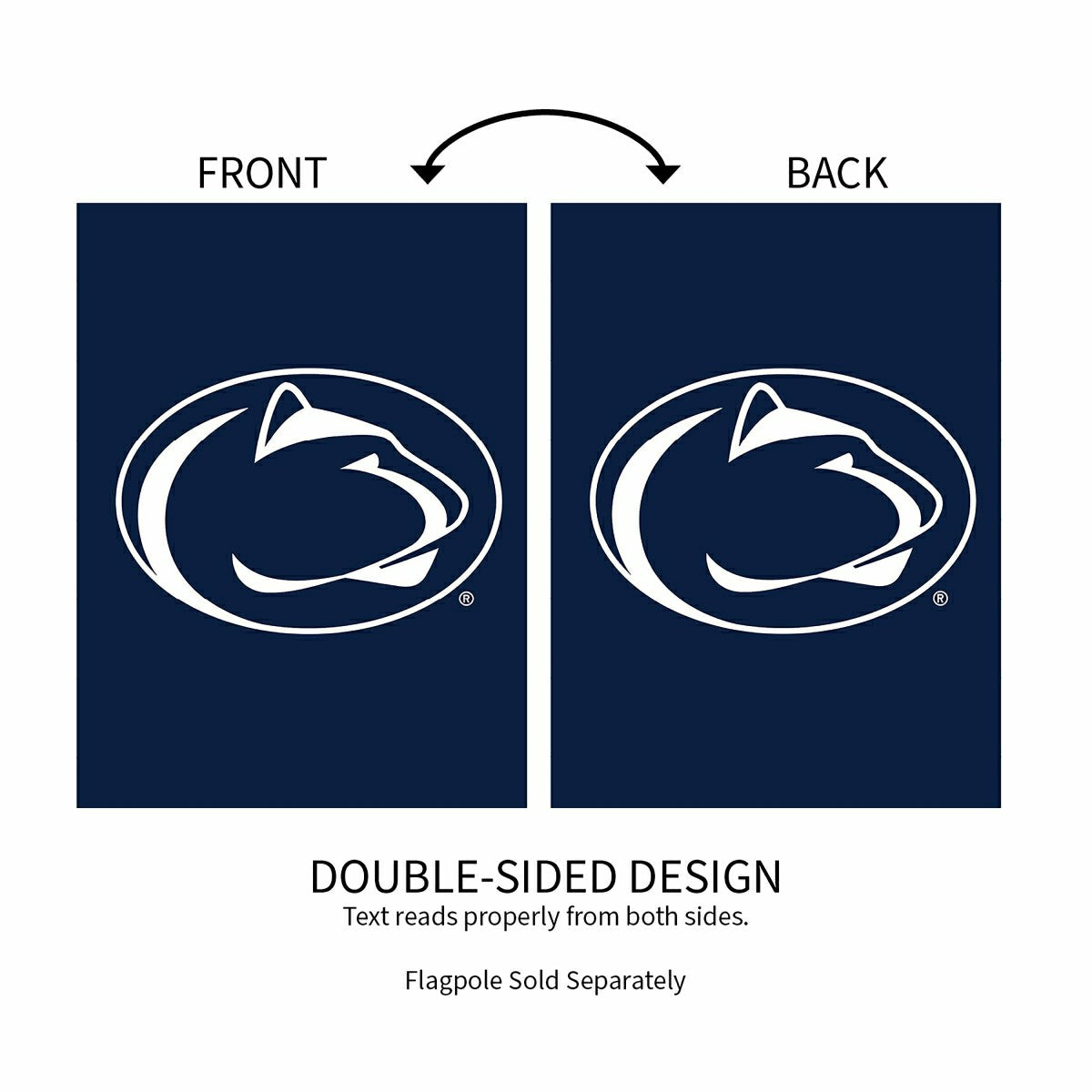 Penn State Applique Garden Flag, Collegiate, Home