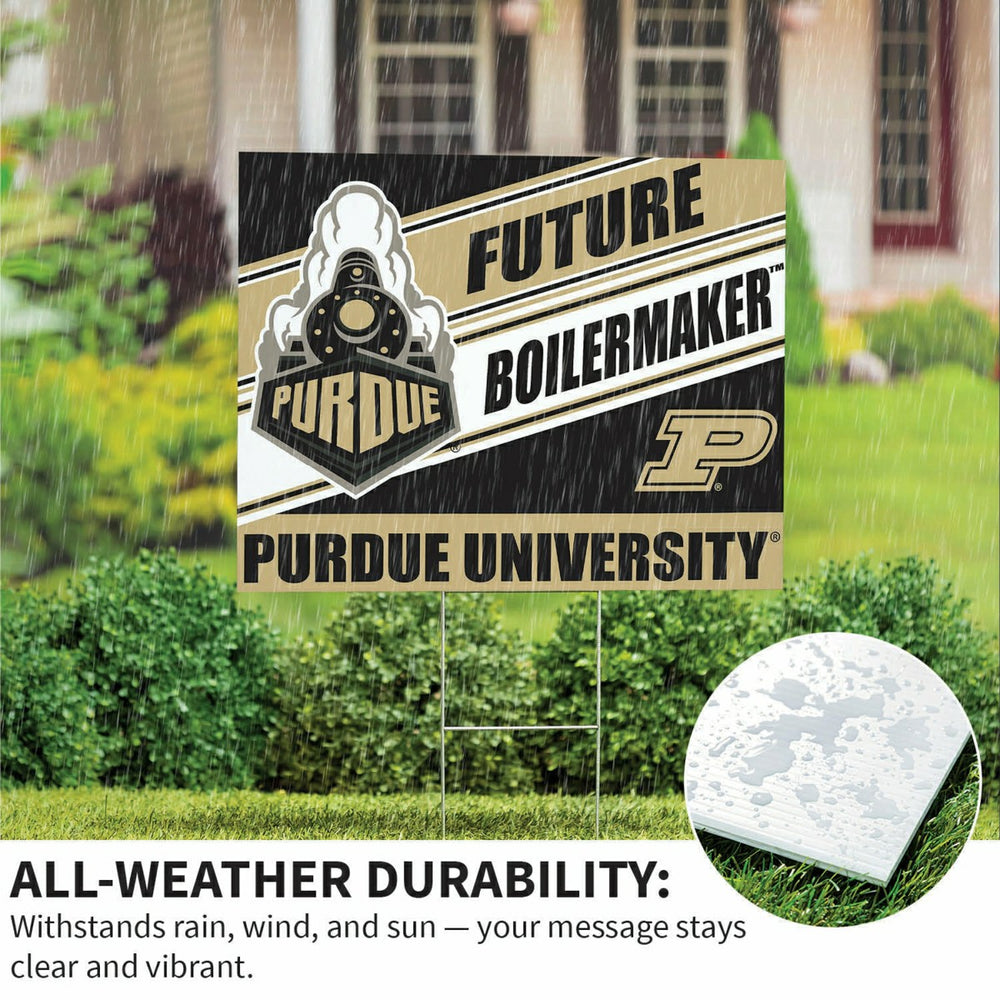 Purdue University Coroplast Yard Sign, Future Student, Collegiate, Home