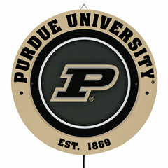 Purdue University, Metal Lite, Round, Collegiate