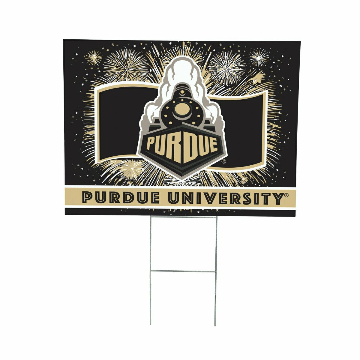 Purdue University Yard Sign, Patriotic, Collegiate, Home