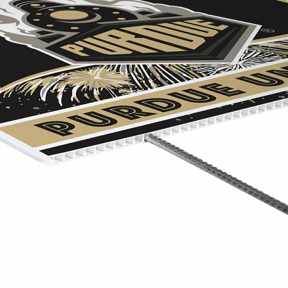 Purdue University Yard Sign, Patriotic, Collegiate, Home