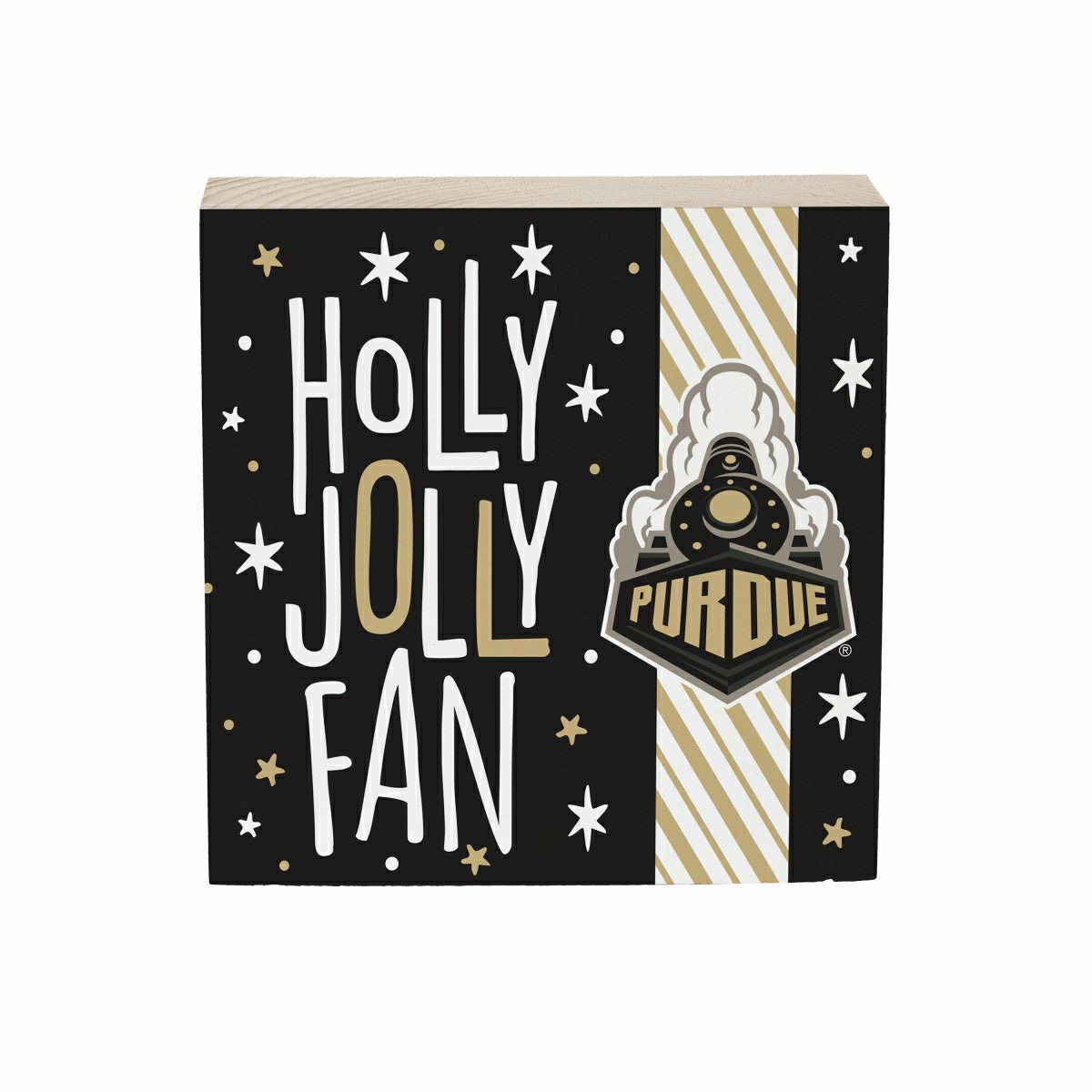 Purdue University Block, Holiday, 6x6, Collegiate, Home