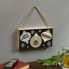 Purdue University Holiday Wood Wall Sign, 6x11, Collegiate, Home