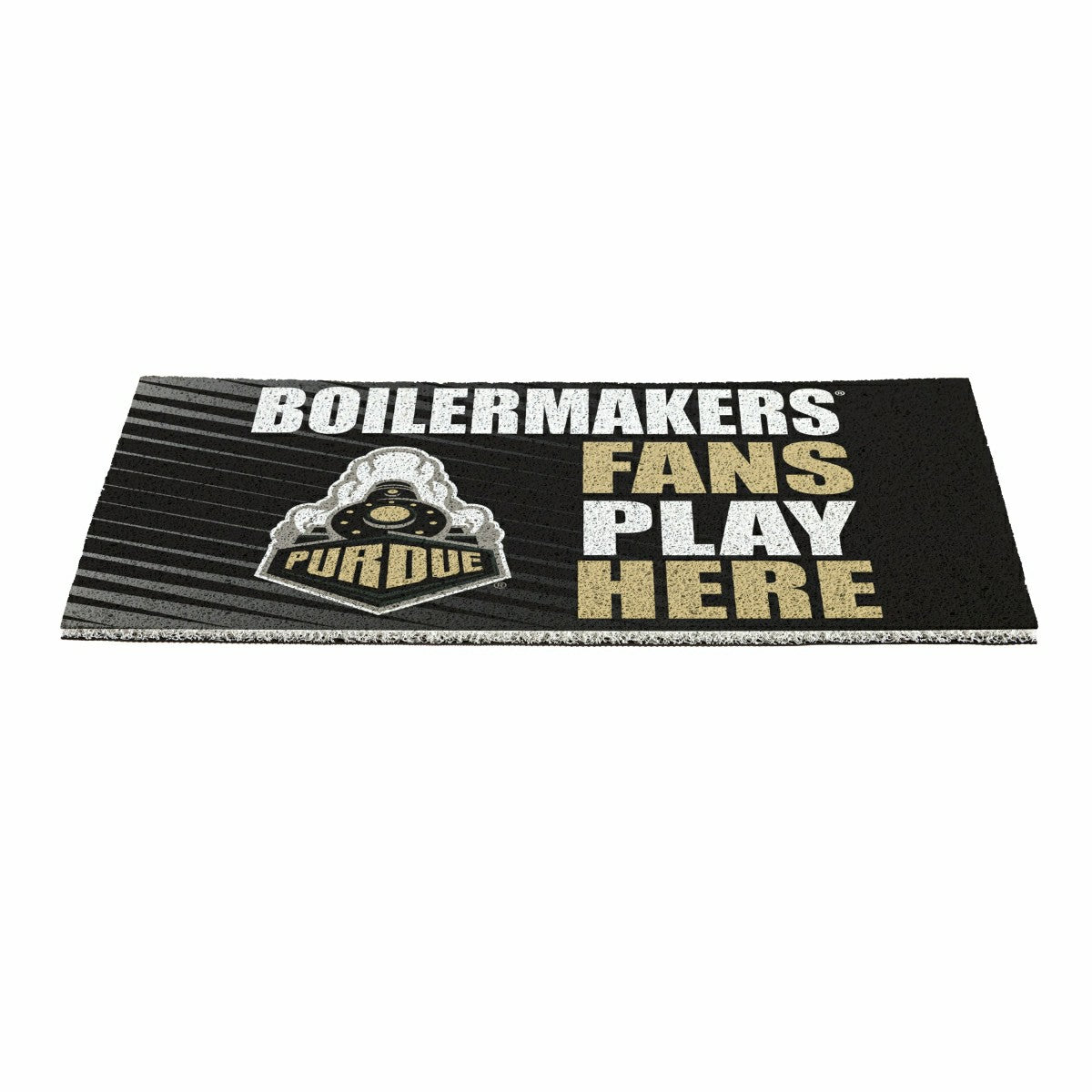 Purdue University Fan Mat, 28"x16", Collegiate