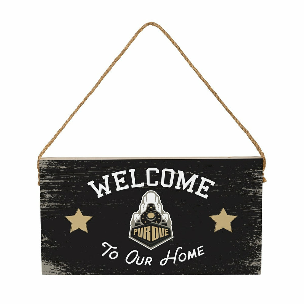 Purdue University Wood Wall Sign, 6x11, Collegiate, Home