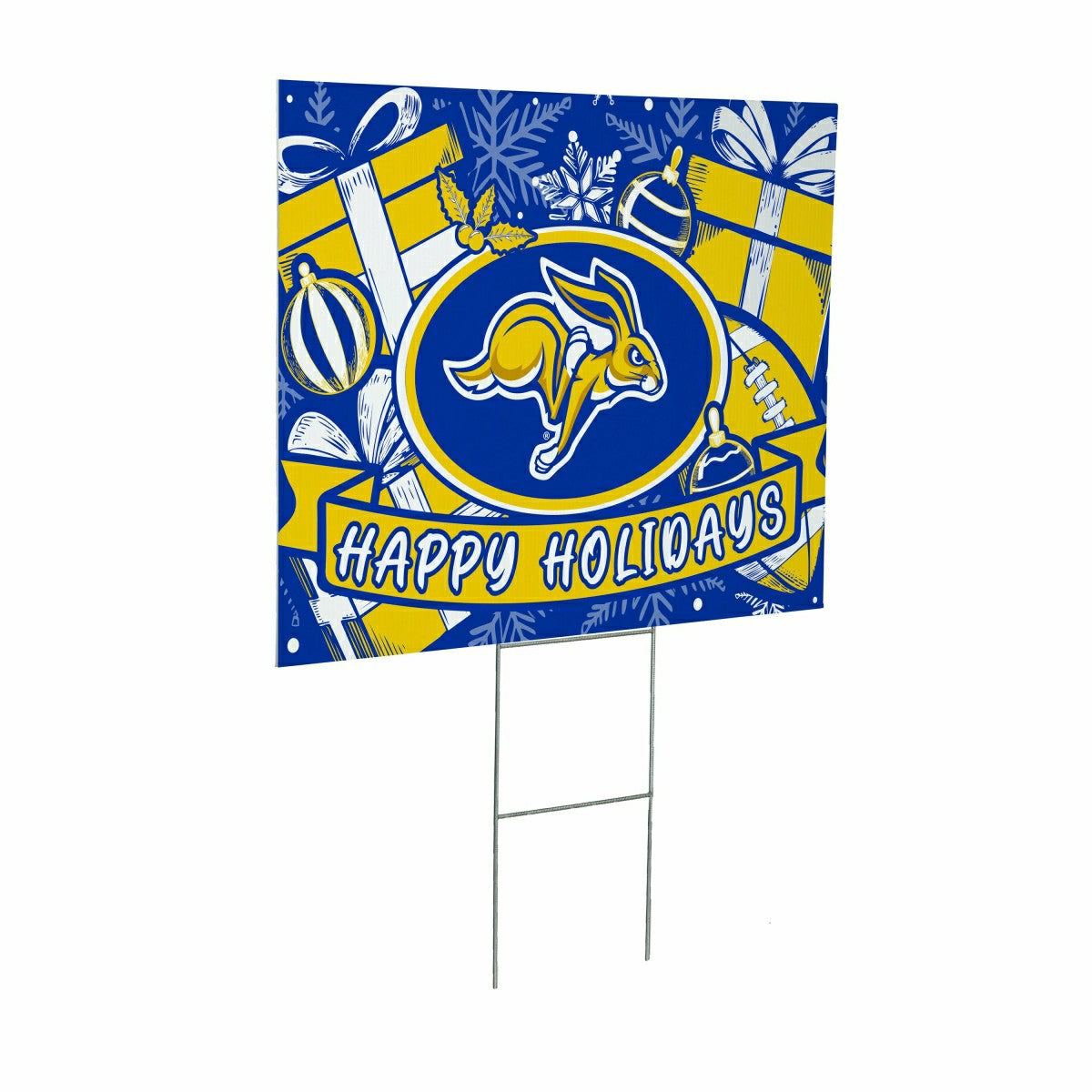 South Dakota State University Coroplast Yard Sign, Holiday, Collegiate, Home