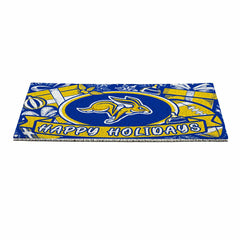 South Dakota State University Holiday PVC Mat, 28"x16", Collegiate