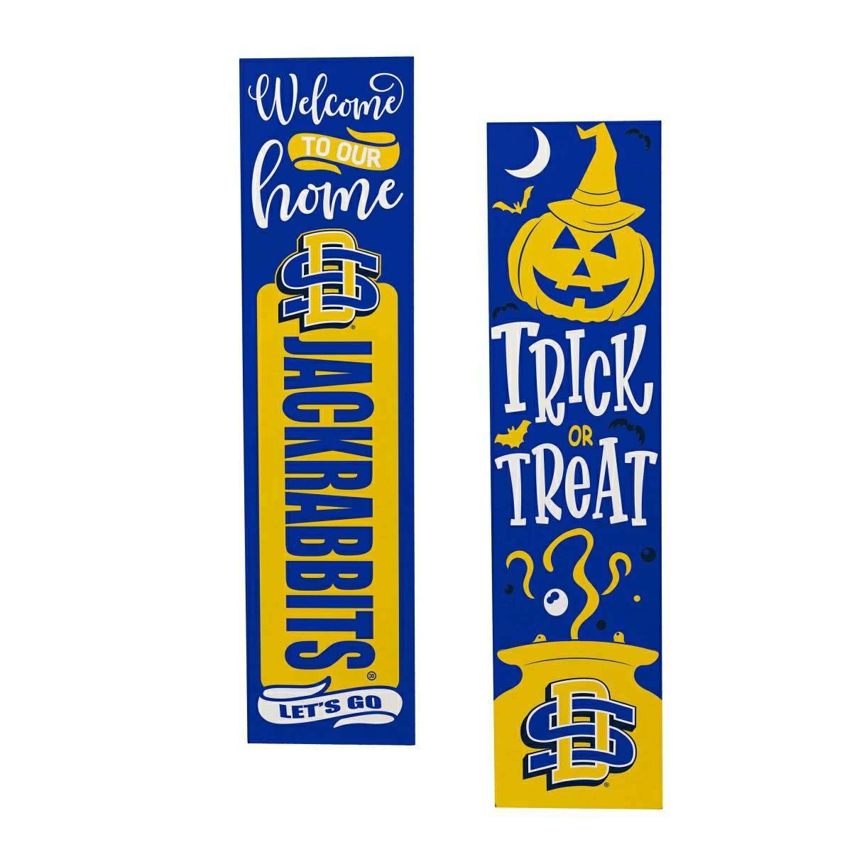 47" Double Sided Leaner, South Dakota State University, Halloween, Collegiate, Home