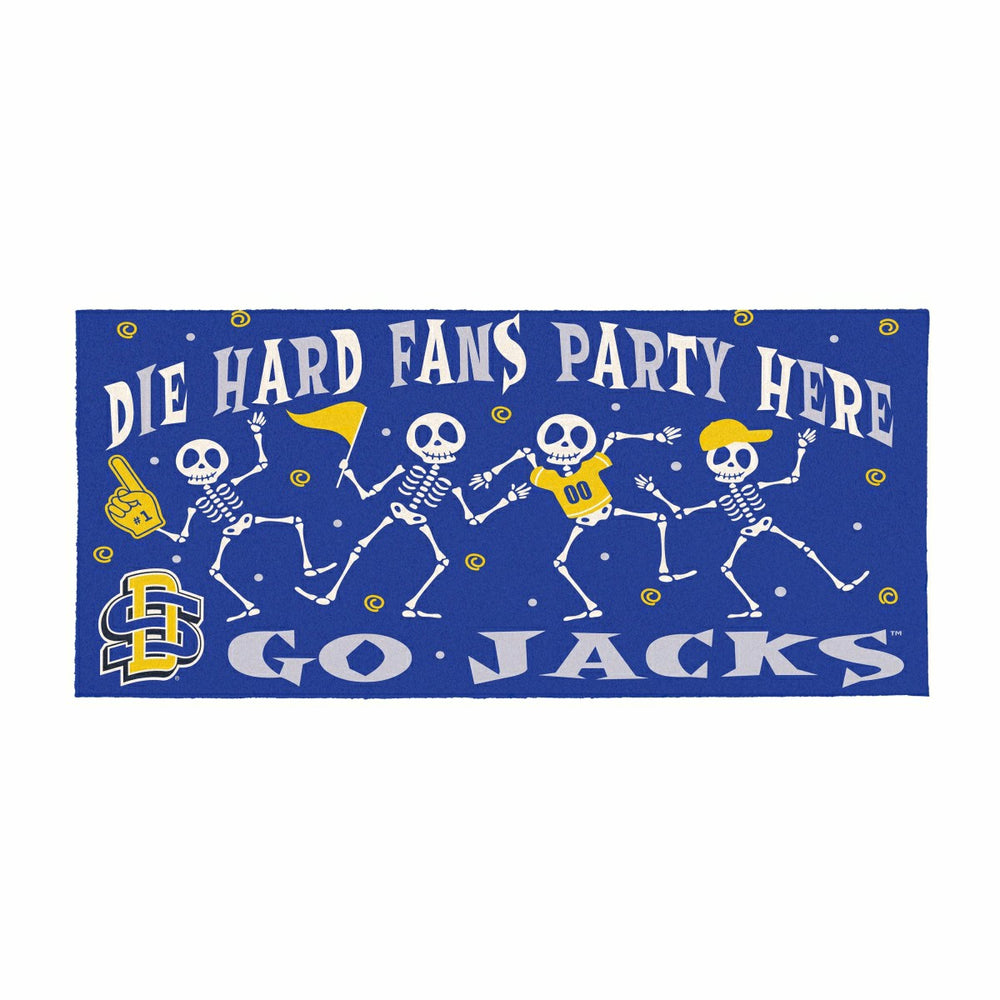 South Dakota State University Flocked Coir Halloween Sassafras Switch , Collegiate