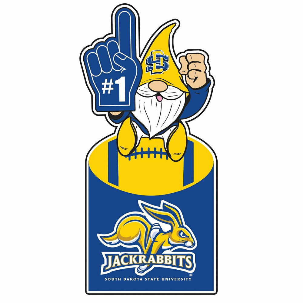 South Dakota State University Gnome Metal Sign 10"L x 30"H, Collegiate, Home, Sale