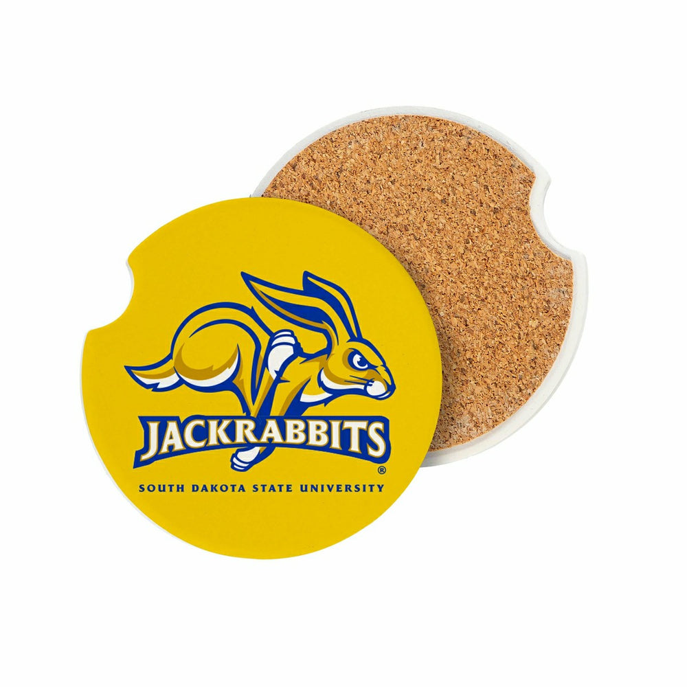South Dakota State University Car Coaster Set, 2pc, Collegiate, Home