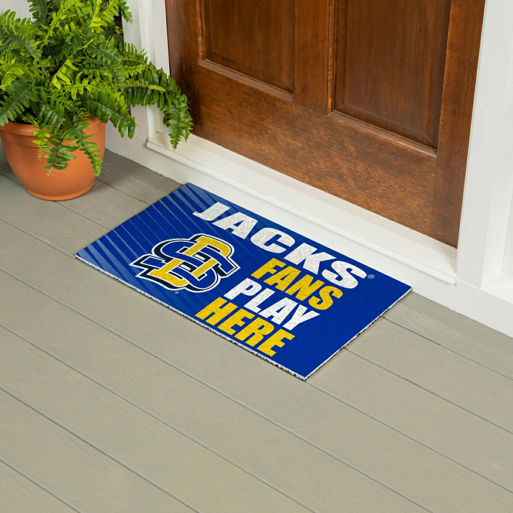 South Dakota State University Fan Mat, 28"x16", Collegiate