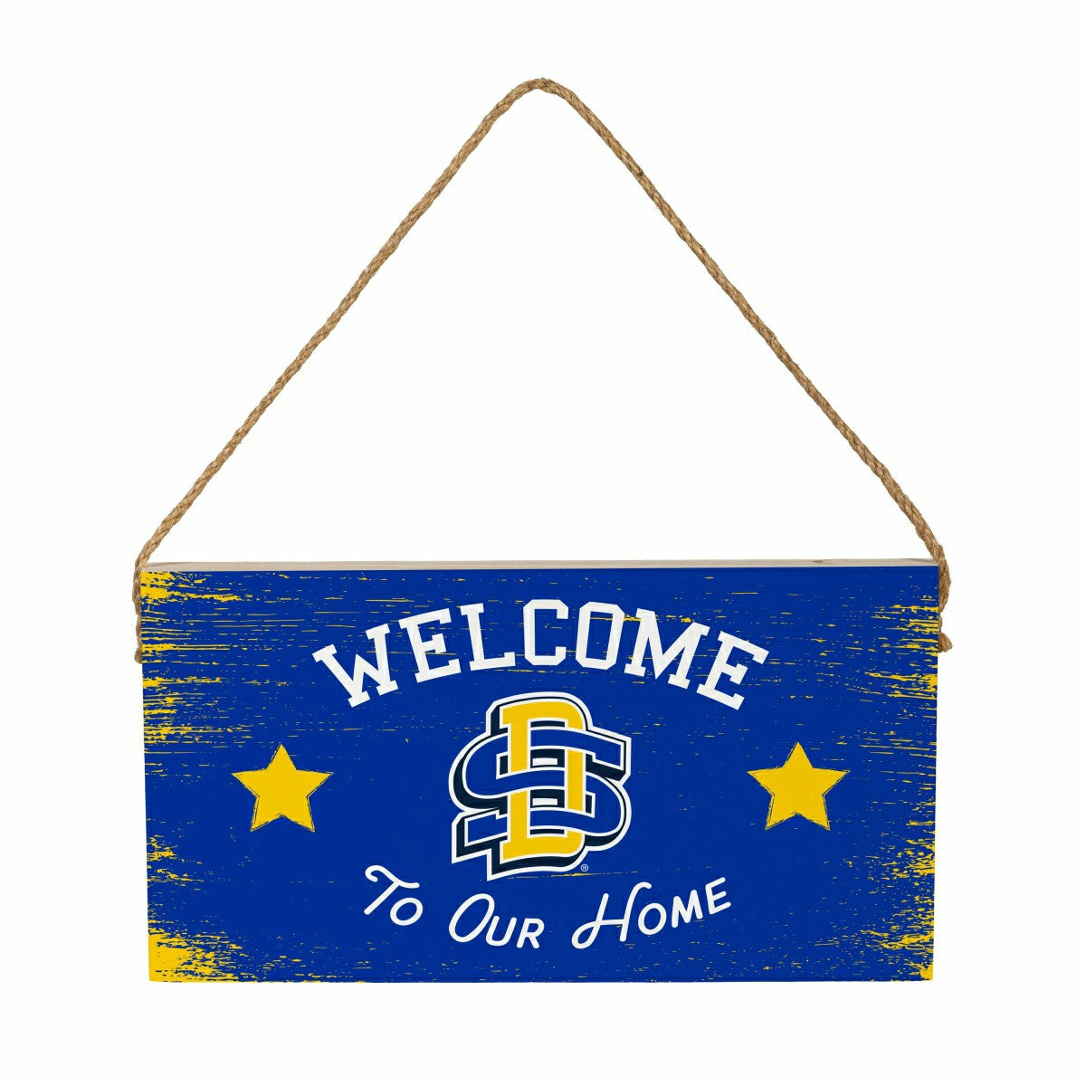 South Dakota State University Wood Wall Sign, 6x11, Collegiate, Home