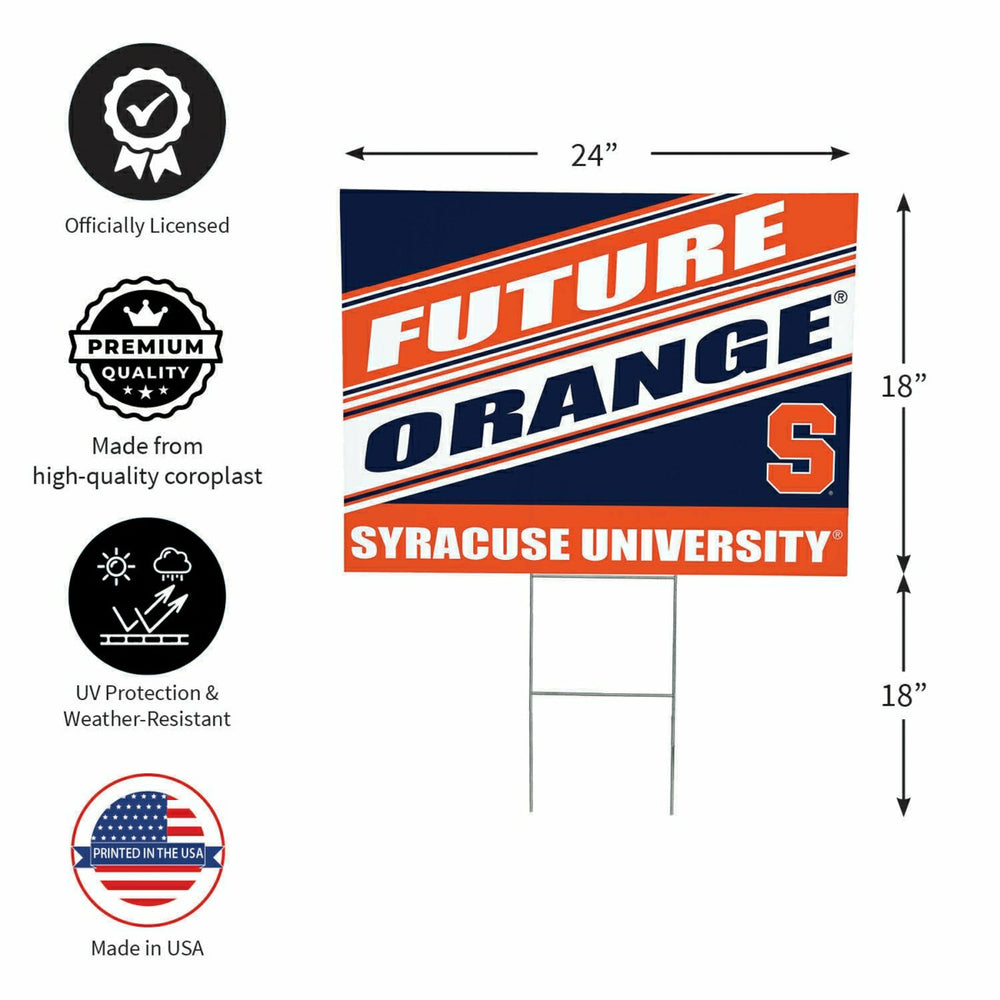 Syracuse University Coroplast Yard Sign, Future Student, Collegiate, Home