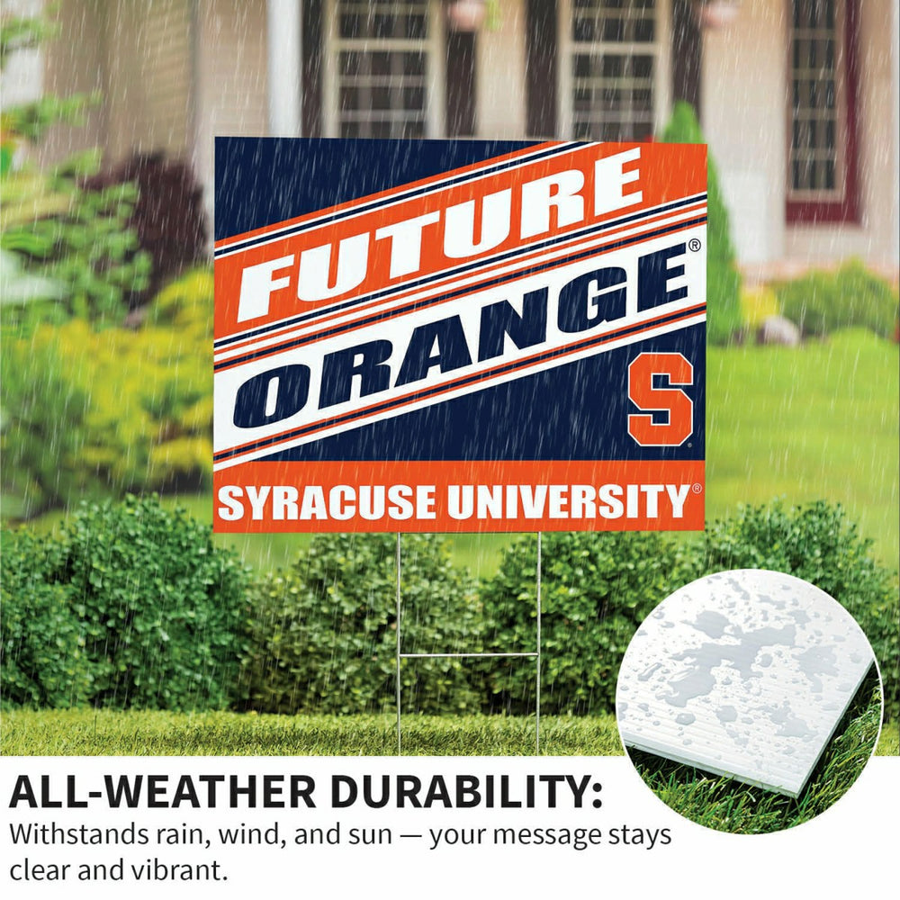 Syracuse University Coroplast Yard Sign, Future Student, Collegiate, Home