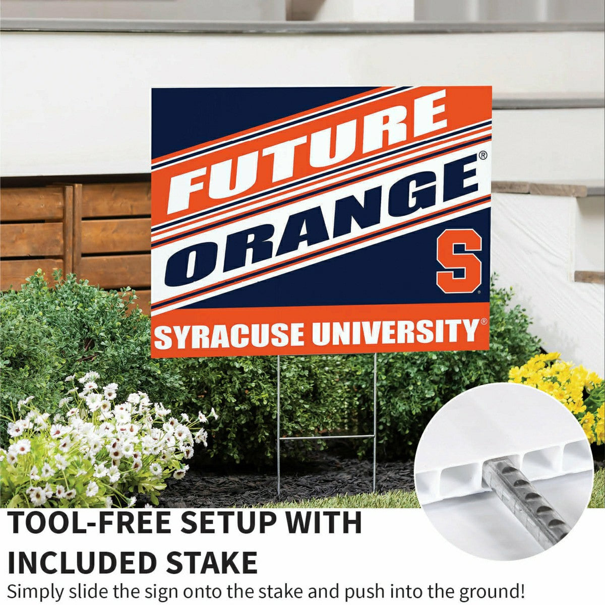 Syracuse University Coroplast Yard Sign, Future Student, Collegiate, Home