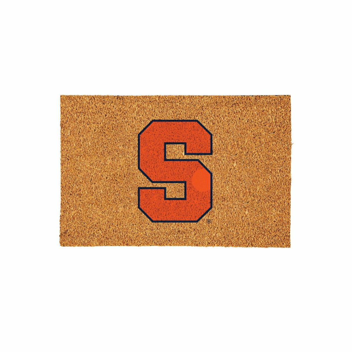 Syracuse University Large Full Color Coir Mat, 36"x24", Collegiate