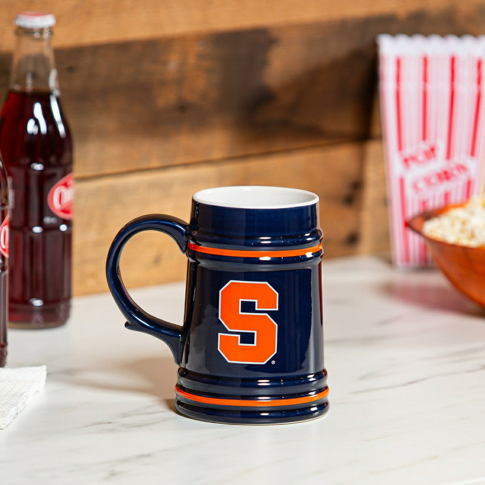 Syracuse University Ceramic Stein Cup, 24oz, Collegiate, Home