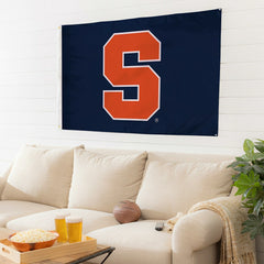 Syracuse University Single Sided Estate Flag with 2 Grommets, 3'x5', Collegiate, Home