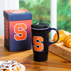 Syracuse University, 17oz Boxed Travel Latte, Collegiate, Home