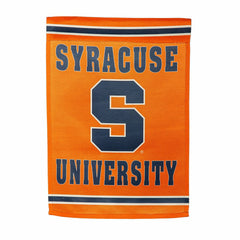 Embossed Suede Flag, GDN Size, Syracuse, Collegiate, Home