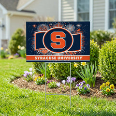 Syracuse University Yard Sign, Patriotic, Collegiate, Home