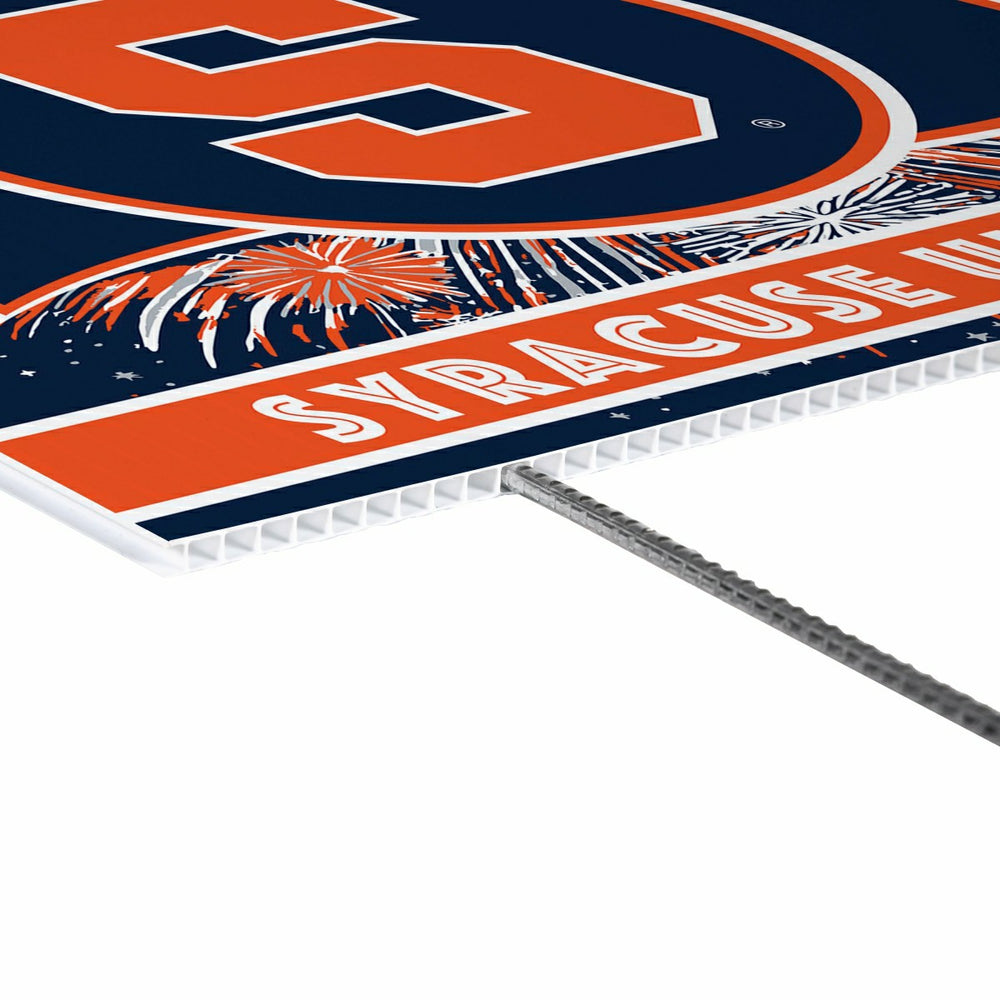 Syracuse University Yard Sign, Patriotic, Collegiate, Home