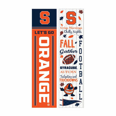 Syracuse University 46" Double Sided Leaner, Fall Seasonal, Collegiate, Home