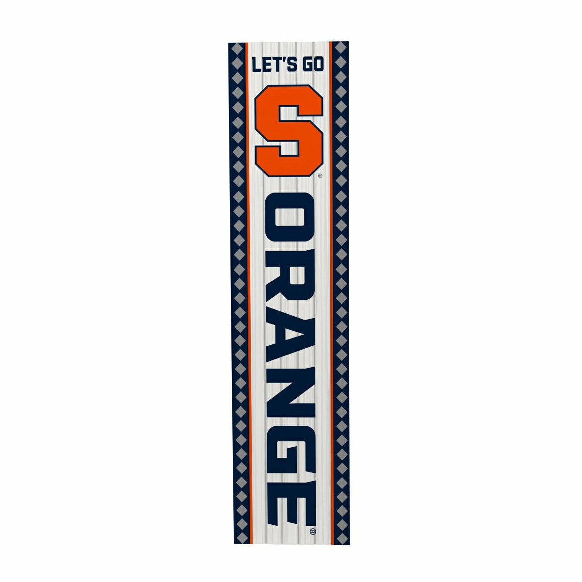 Syracuse University 47" Double Sided Leaner, Christmas, Collegiate, Home