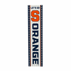 Syracuse University 47" Double Sided Leaner, Christmas, Collegiate, Home