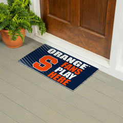 Syracuse University Fan Mat, 28"x16", Collegiate