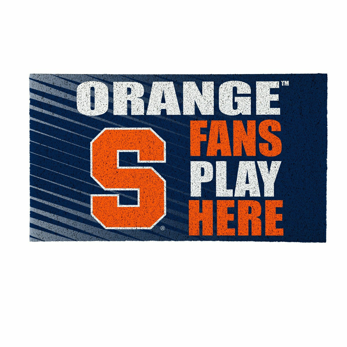 Syracuse University Fan Mat, 28"x16", Collegiate