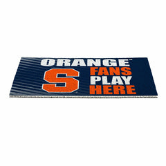 Syracuse University Fan Mat, 28"x16", Collegiate