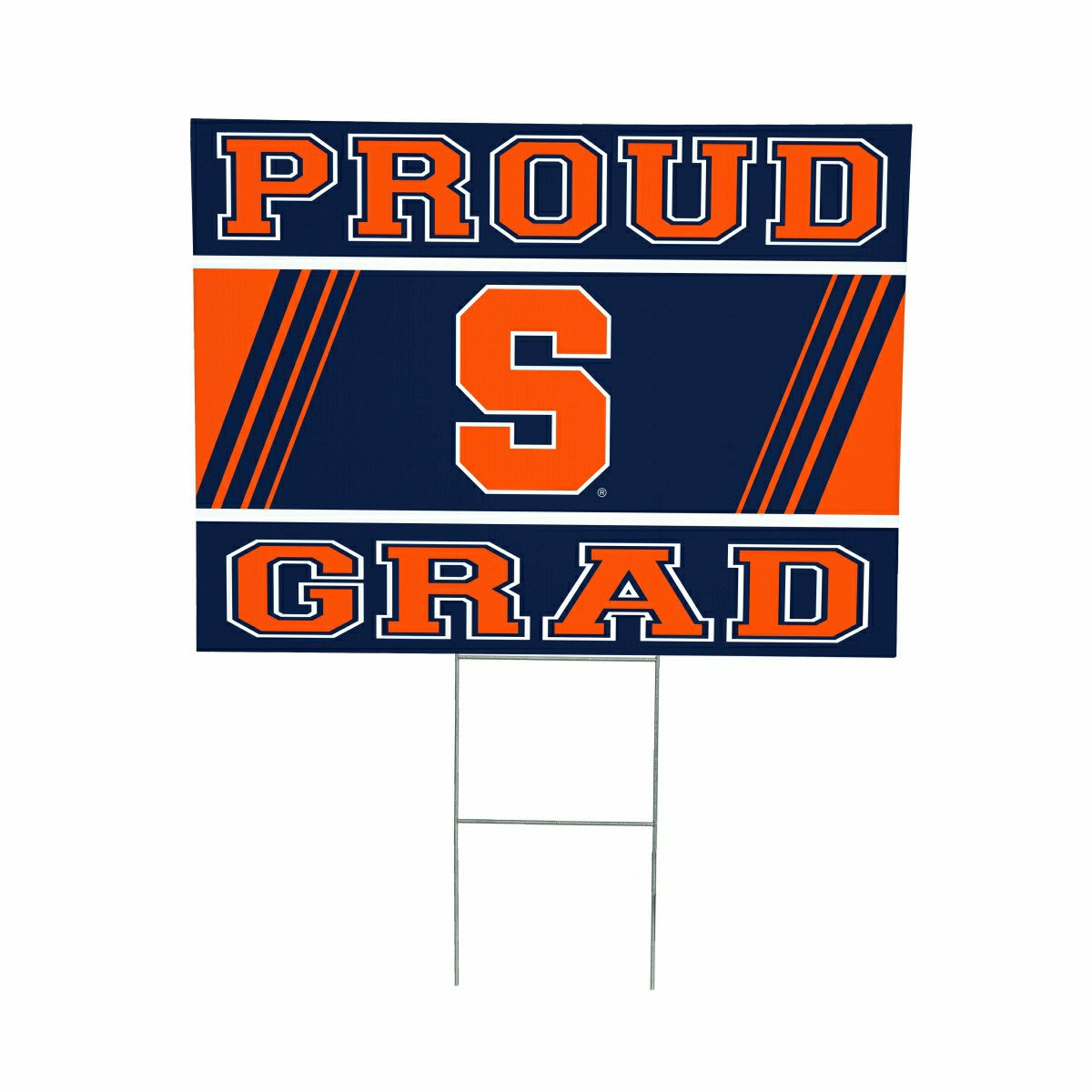 Syracuse University Coroplast Yard Sign Graduate, Collegiate, Home
