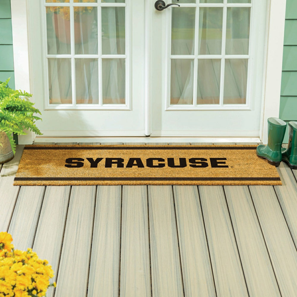 Syracuse University Extra Large One Color Coir Mat, 60"x24", Collegiate