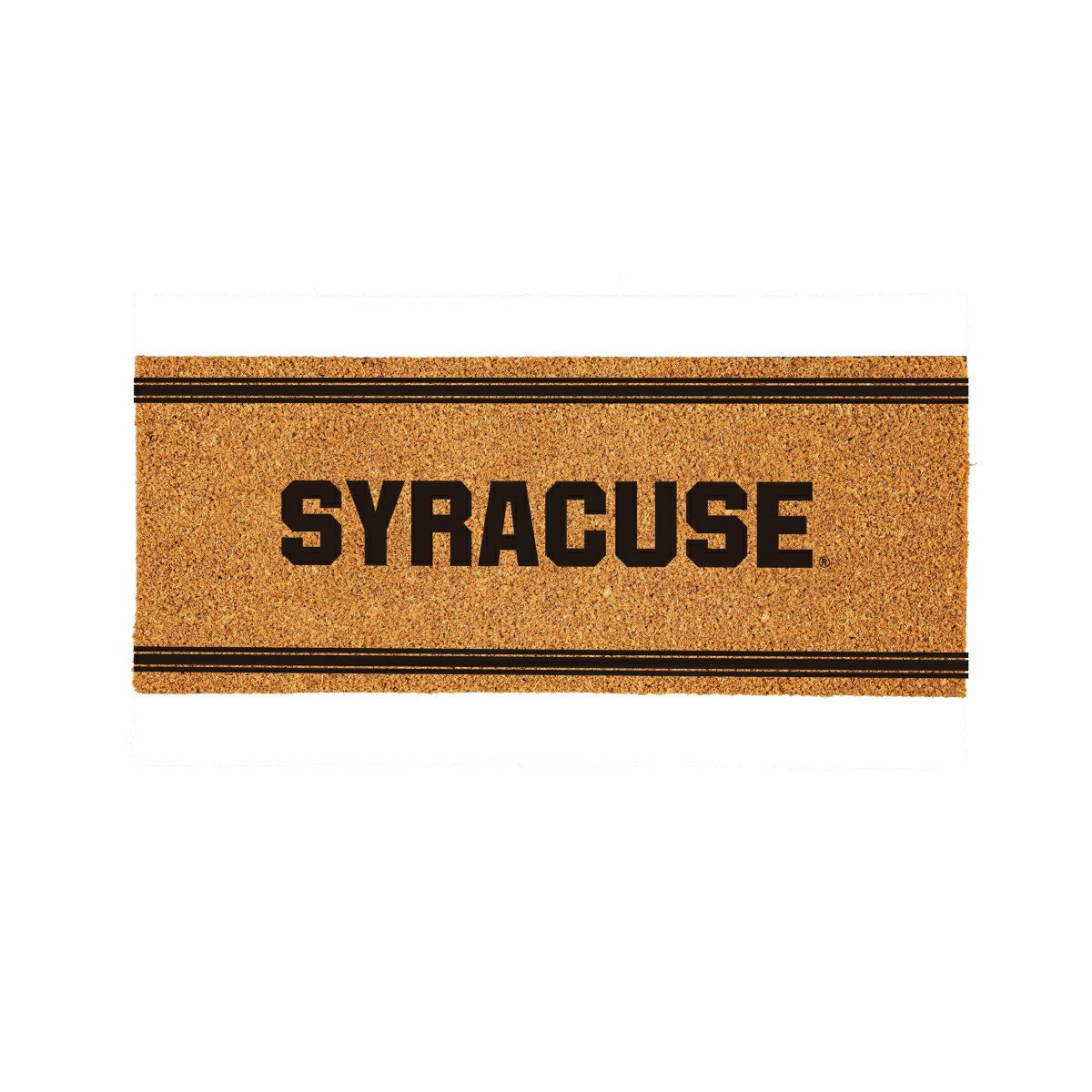 Syracuse University Extra Large One Color Coir Mat, 60"x24", Collegiate