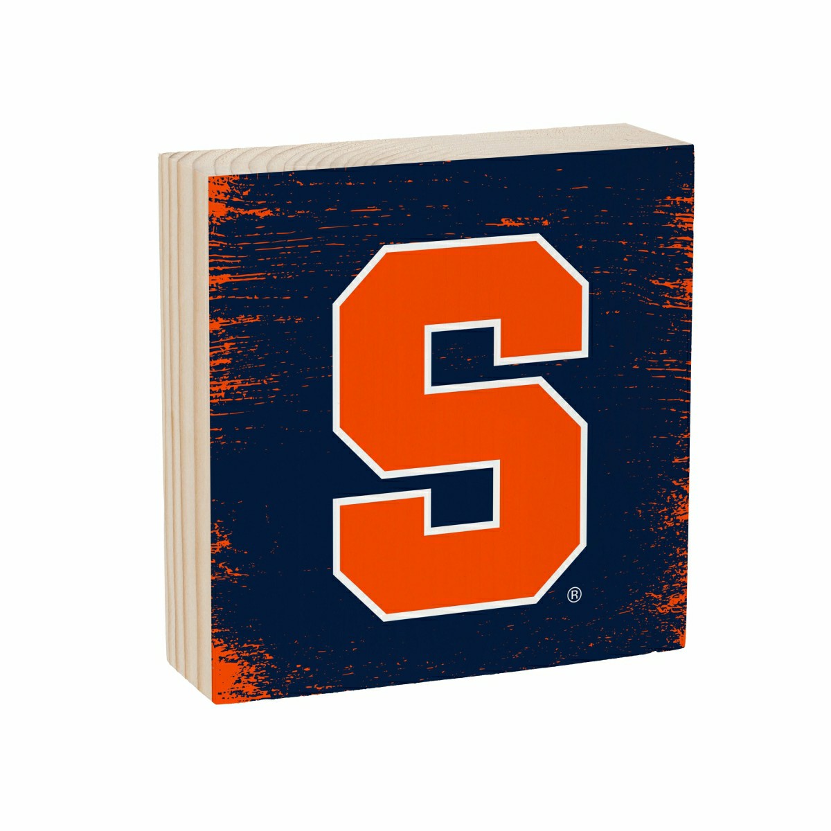 Syracuse University Plock, Down Home Fans, 6x6, Collegiate, Home