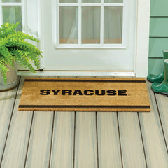 Syracuse University Large One Color Coir Mat, 36"x24", Collegiate